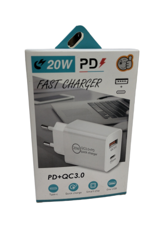 CHARGEUR GAN 20W FAST CHARGER 2305 41