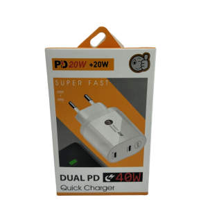 CHARGEURE GAN 40W SUPER FAST 2305 48