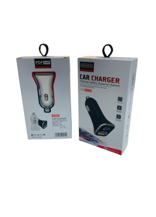 CHARGEUR AUTO 38W